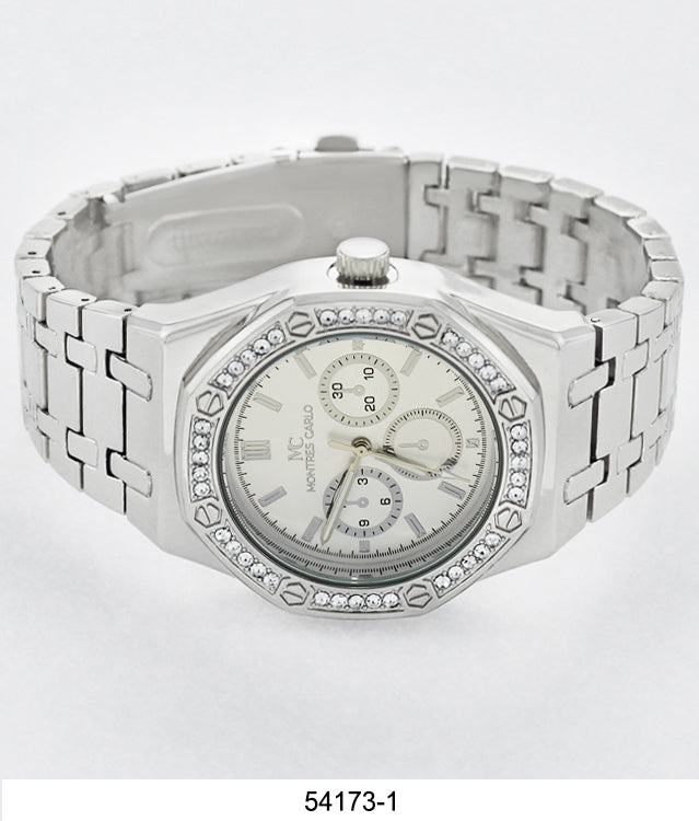 5417-Montres Carlo Metal Band Watch