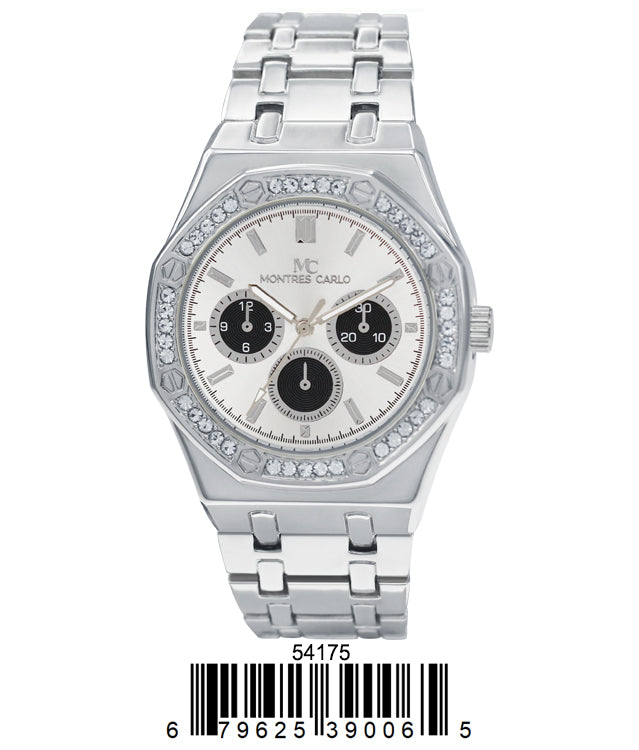 5417-Montres Carlo Metal Band Watch