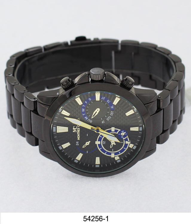 5425-Montres Carlo Metal Band Watch