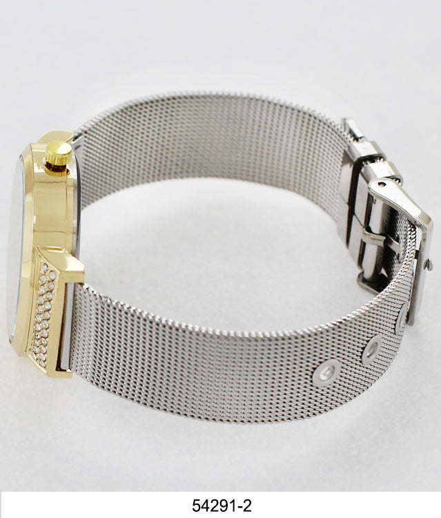 5429-Montres Carlo Mesh Band Watch