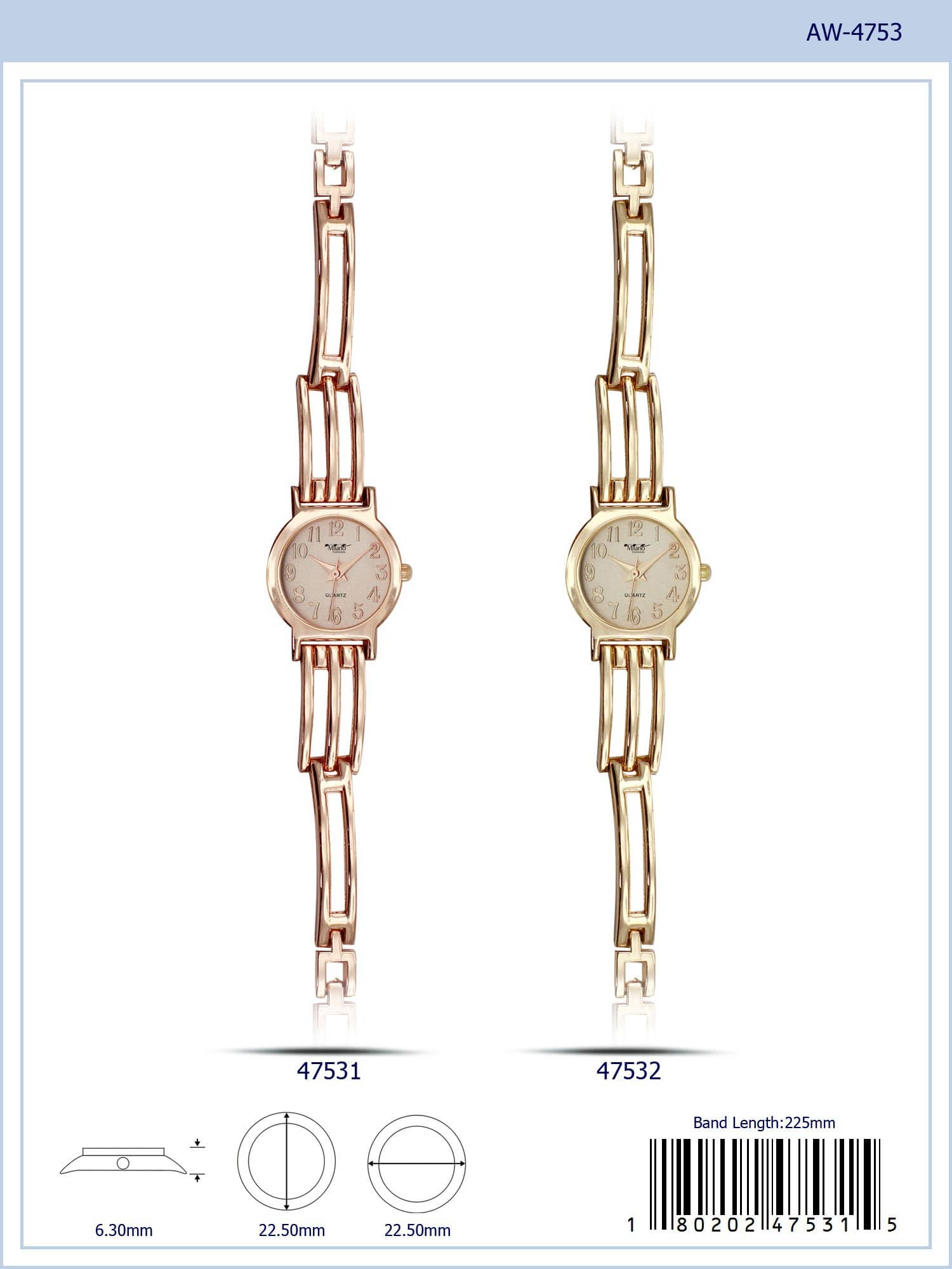 4753 - Bracelet Watch