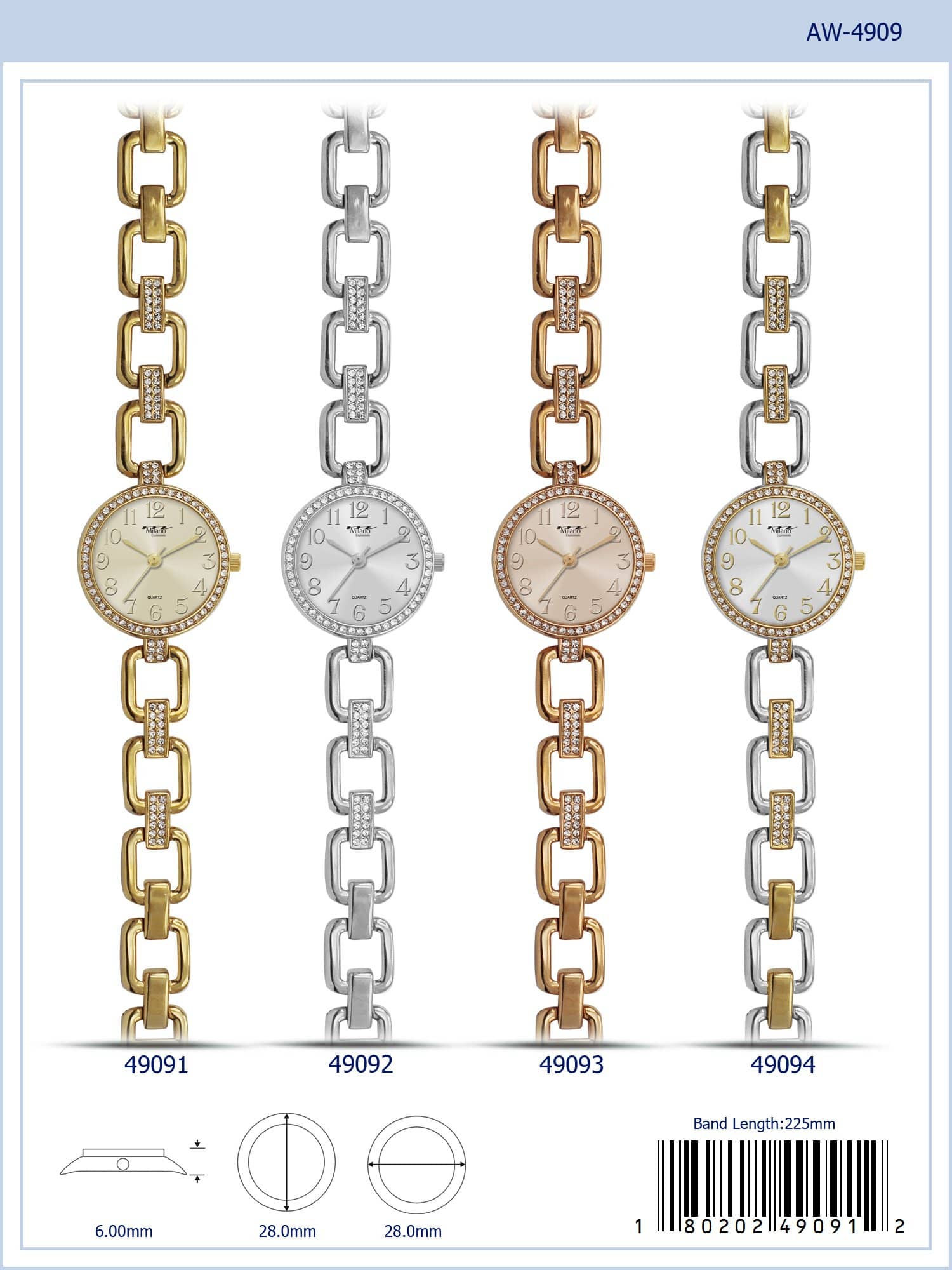 4909 - Bracelet Watch