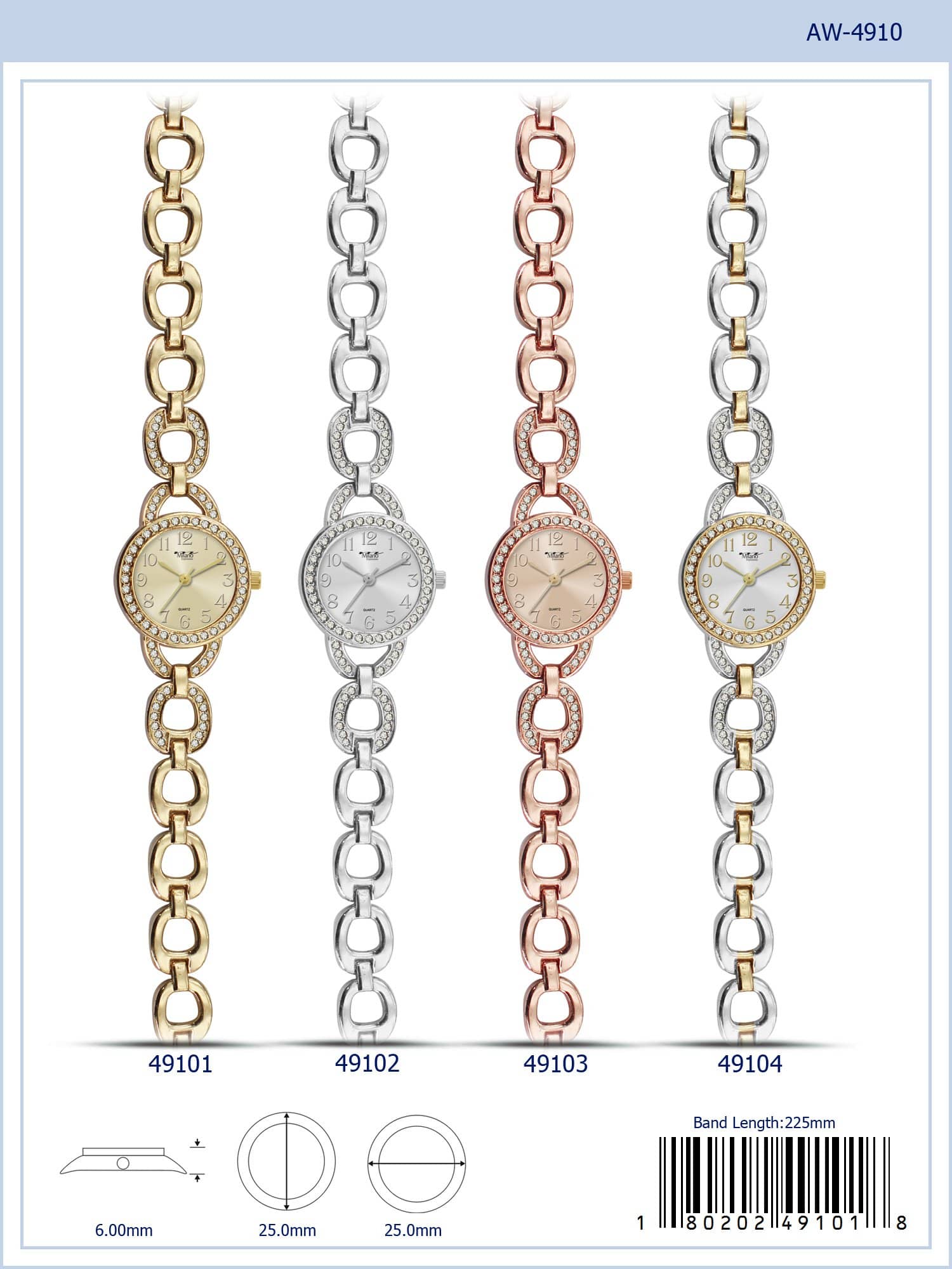 4910 - Bracelet Watch