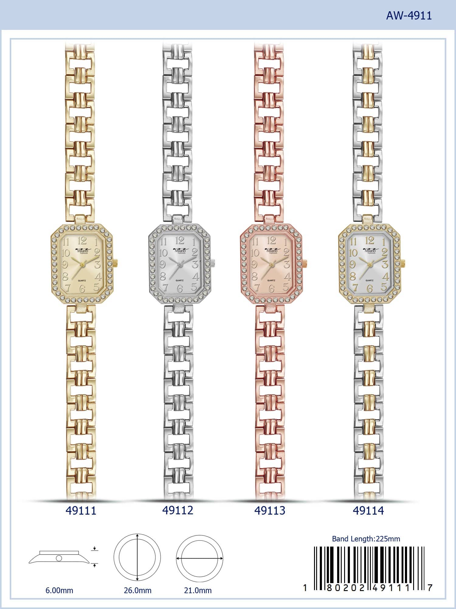 4911 - Bracelet Watch