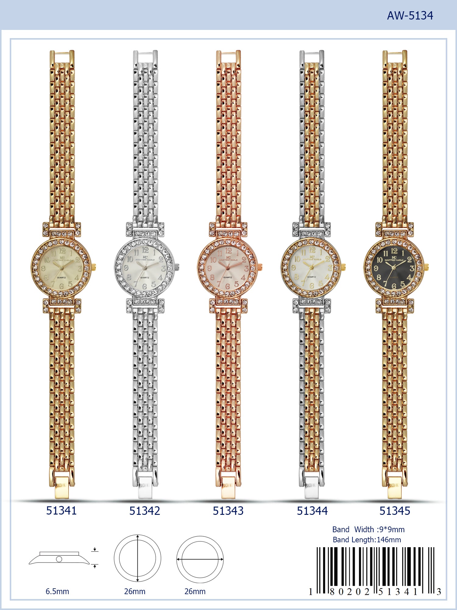 5134 - Reloj Pulsera