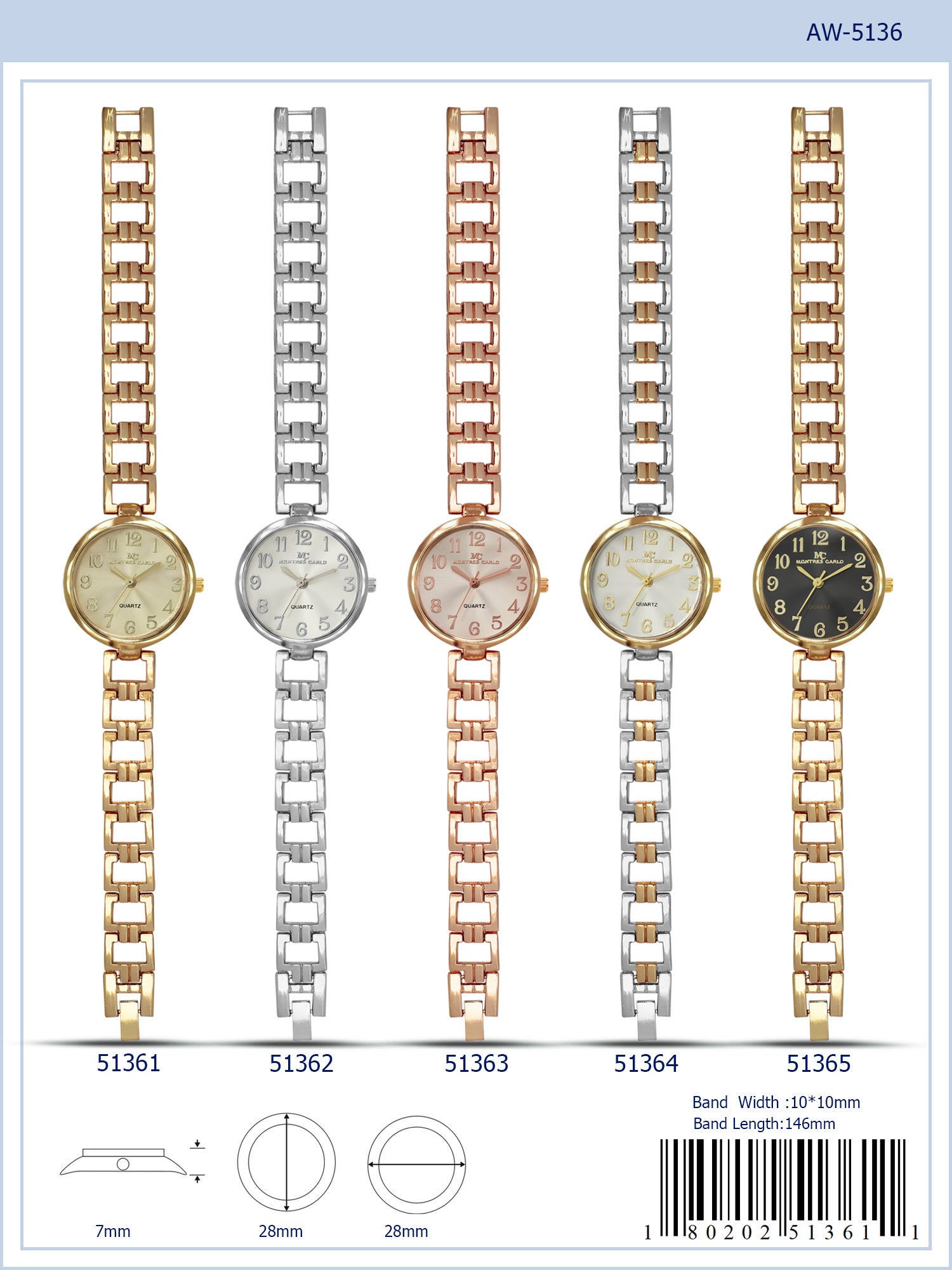 5136 - Reloj pulsera