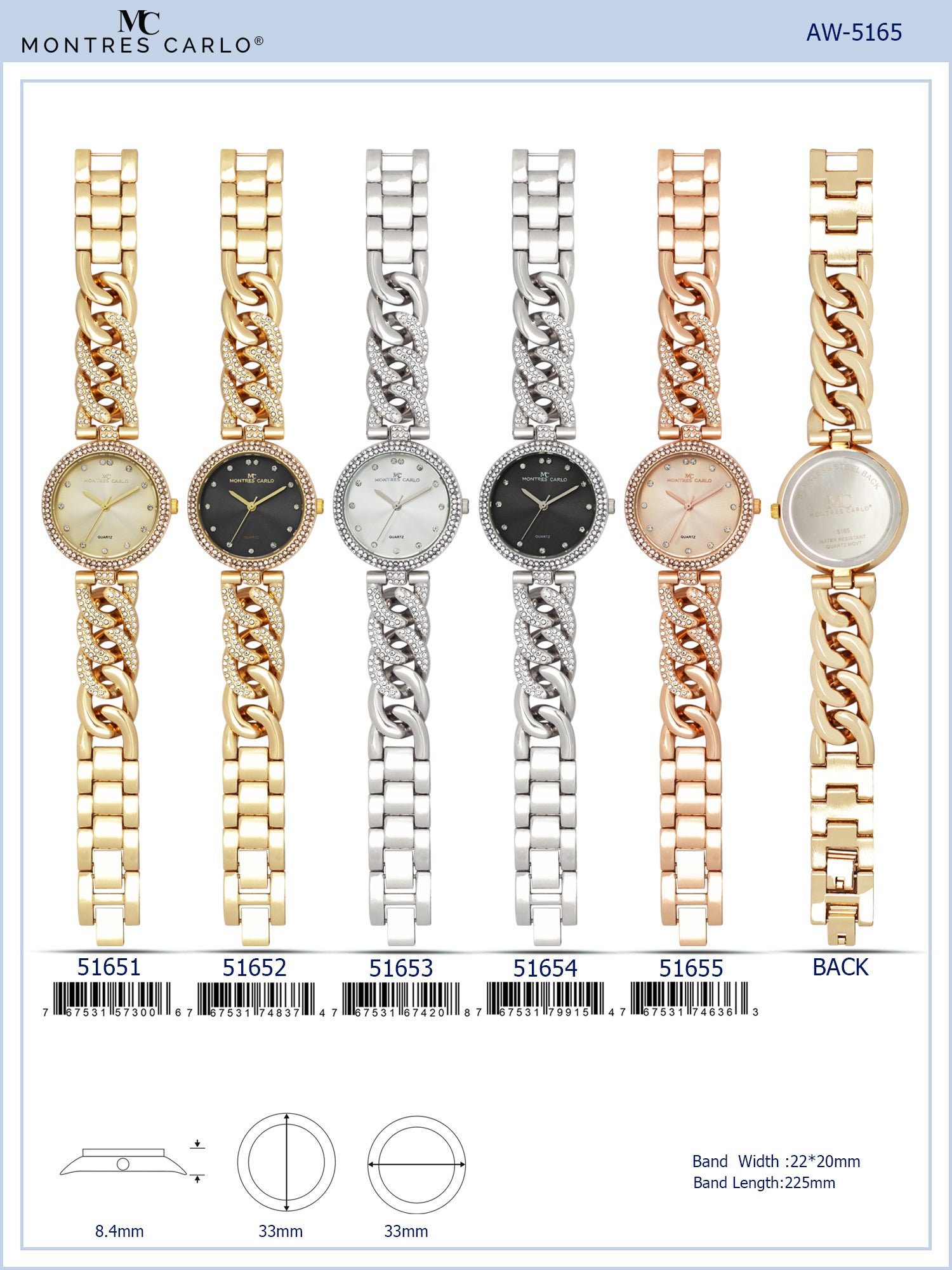 5165 - Reloj Pulsera