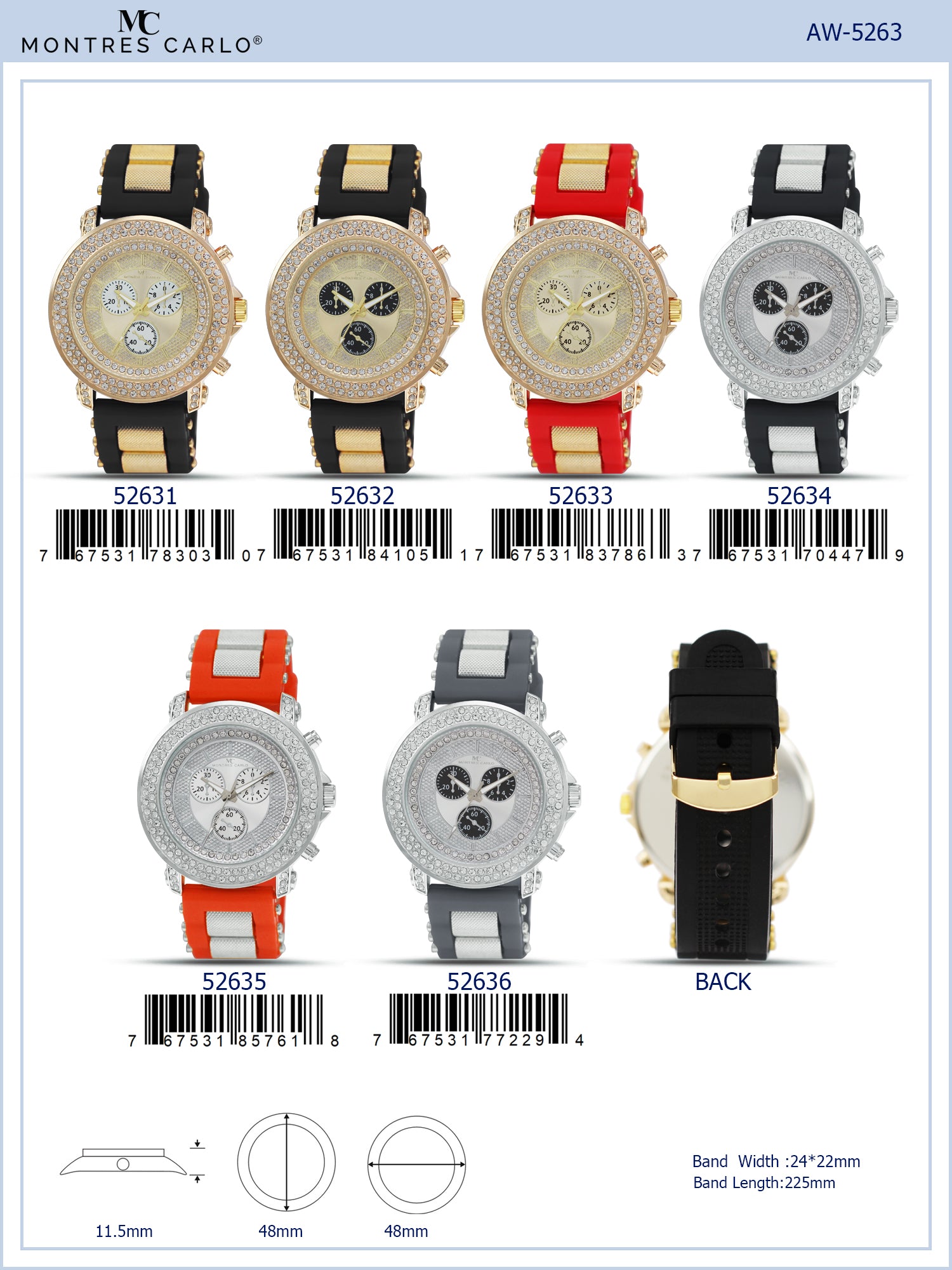 5263 - Bullet Band Watch