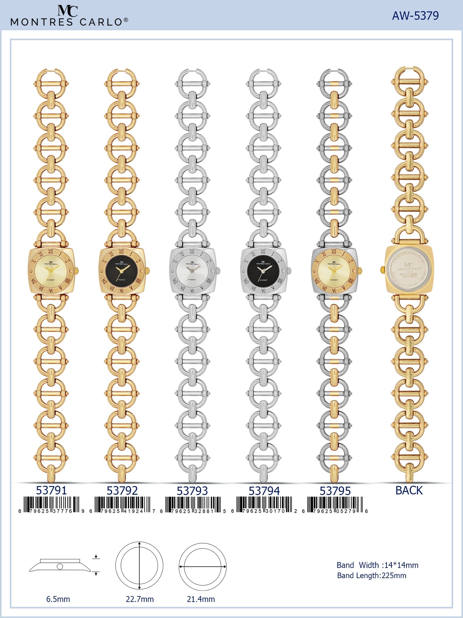 5379 - Bracelet Watch