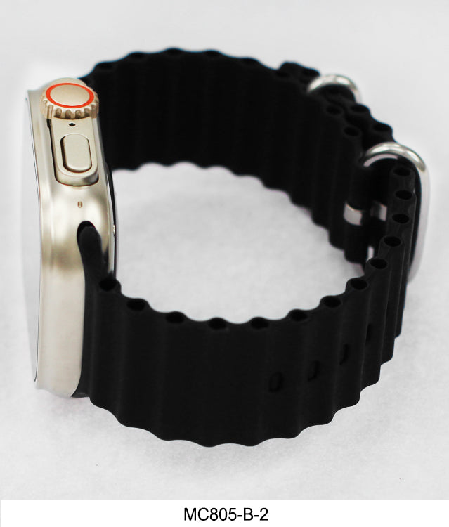 MC805 Smart Watch and Bluetooth Headphones