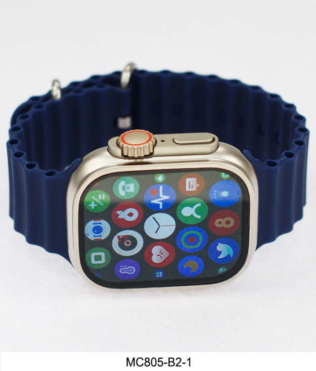 MC805 Smart Watch and Bluetooth Headphones