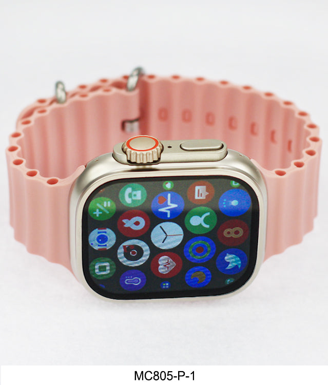 MC805 Smart Watch and Bluetooth Headphones