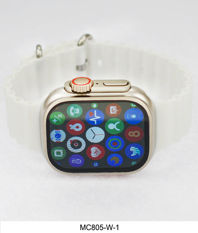 MC805 Smart Watch and Bluetooth Headphones