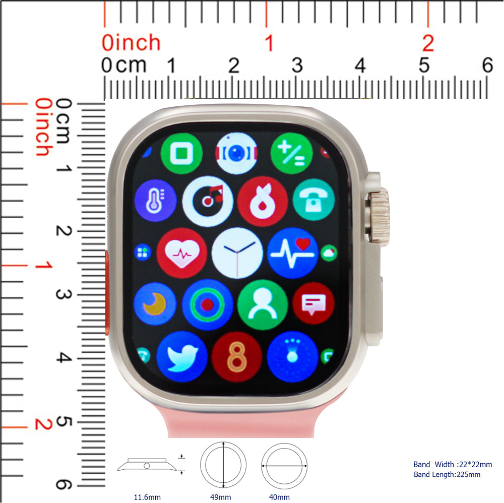 MC805 Smart Watch and Bluetooth Headphones