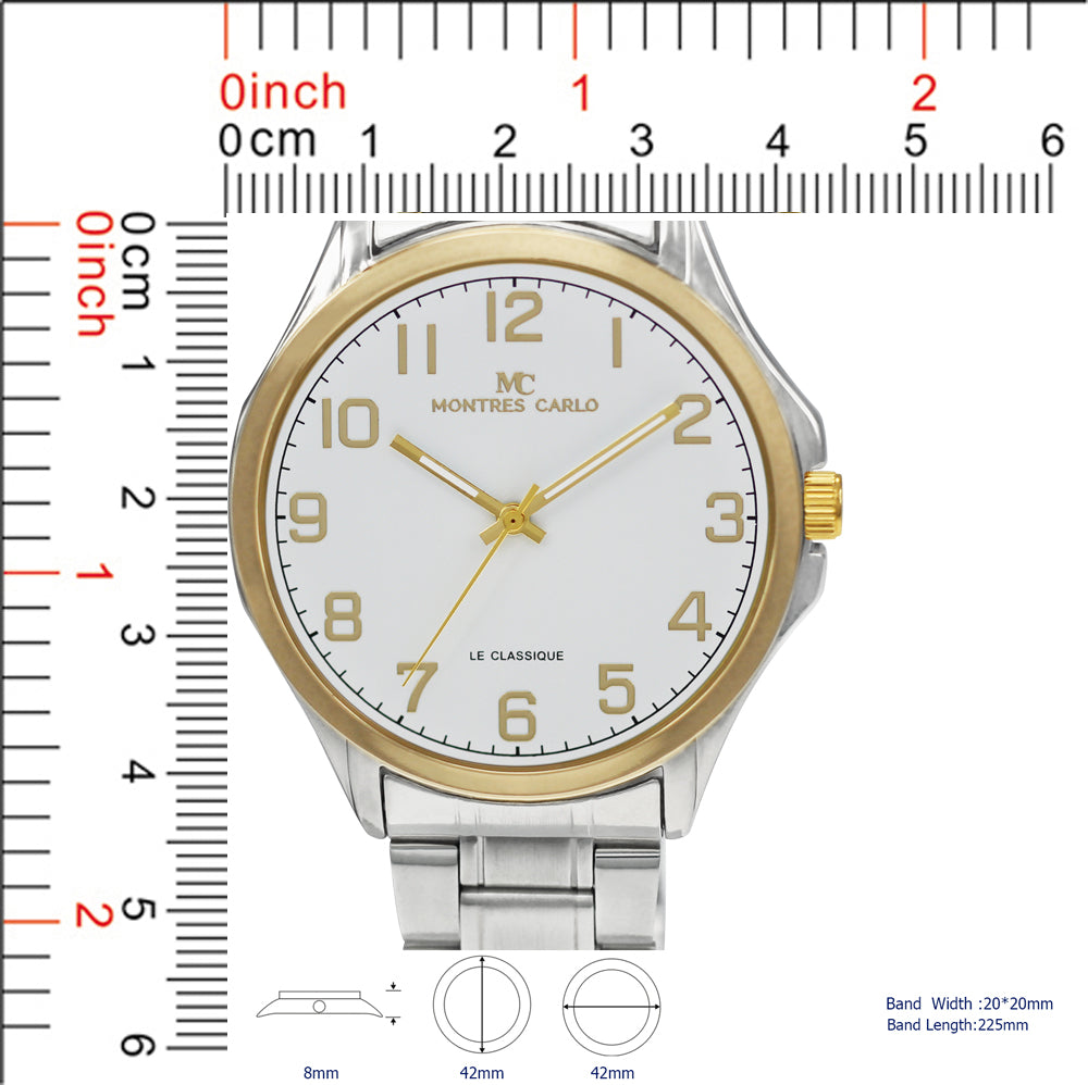 4409 - Reloj con Correa Metálica en Caja