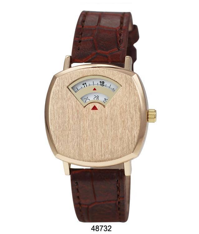 4873 - Reloj con correa de cuero vegano