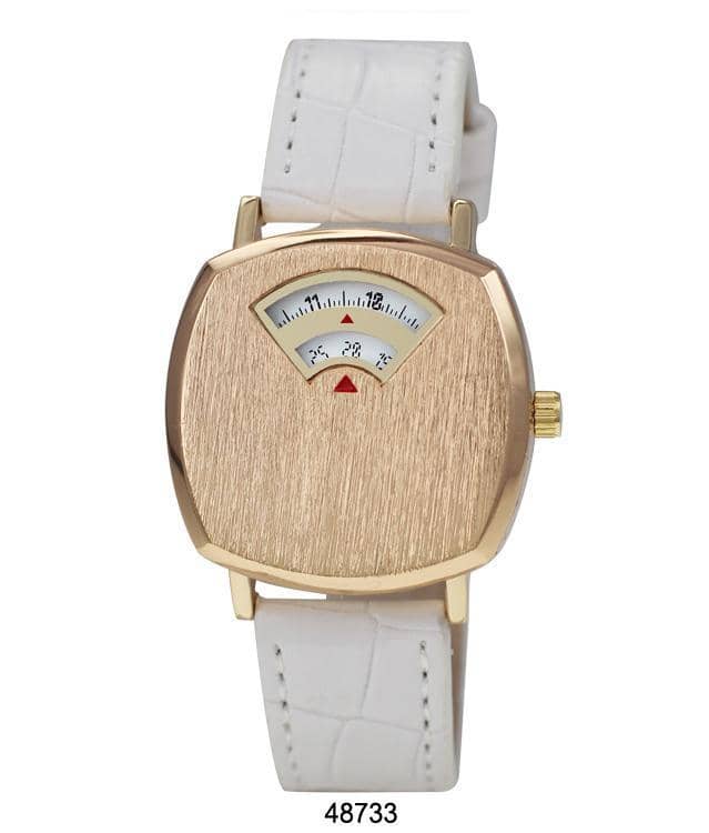 4873 - Vegan Leather Band Watch - Special