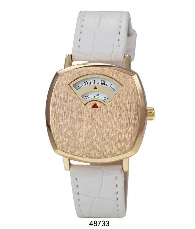 4873 - Reloj con correa de cuero vegano