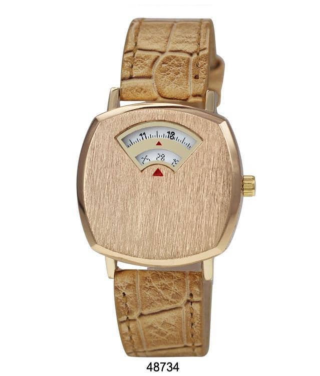 4873 - Vegan Leather Band Watch - Special