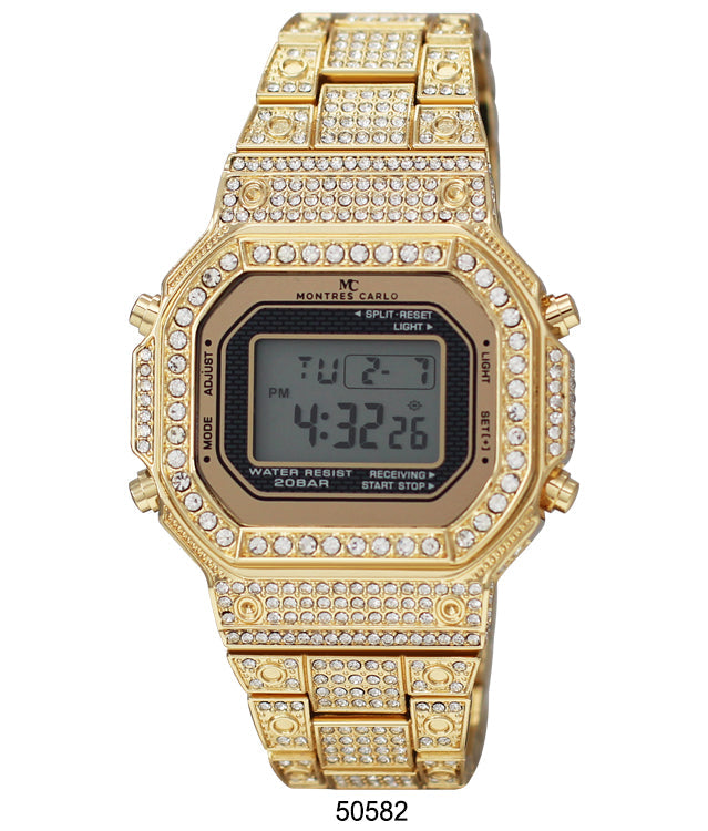 5058 - Iced Digital Watch