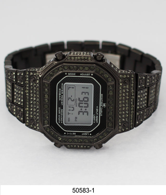 5058 - Iced Digital Watch