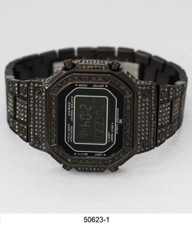 5062 - Iced Digital Watch