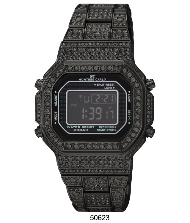 5062 - Iced Digital Watch - Special