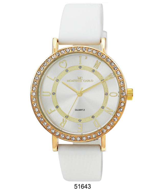 5164 - Reloj con correa de silicona