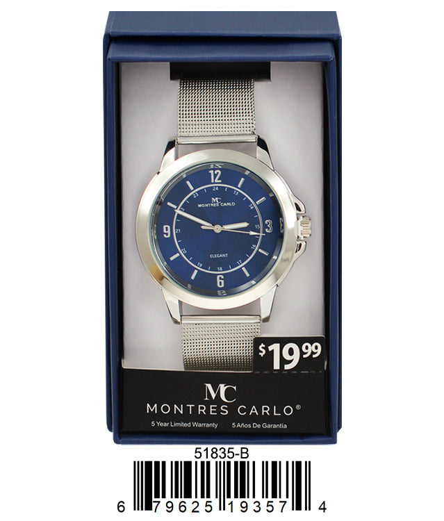 5183 - Reloj con correa de malla