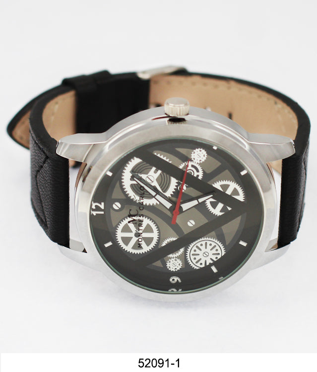 5209 - Vegan Leather Band Watch - Special