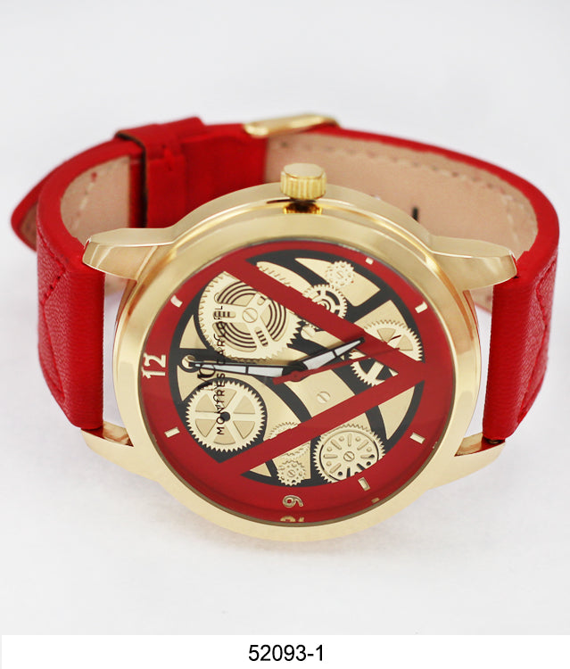 5209 - Vegan Leather Band Watch - Special