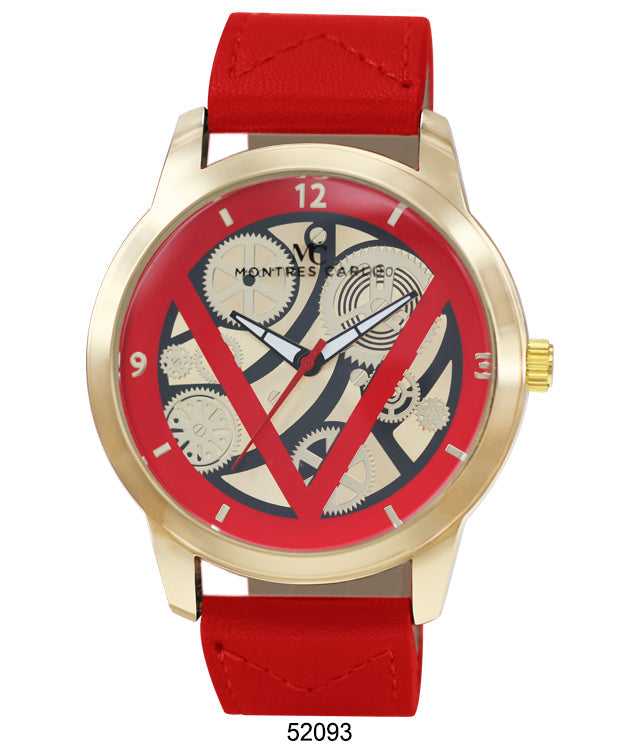 5209 - Vegan Leather Band Watch - Special