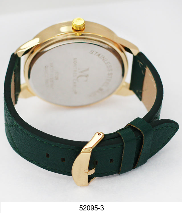 5209 - Vegan Leather Band Watch - Special