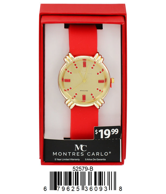 5257-B Silicon Band Watch Gift Box Edition
