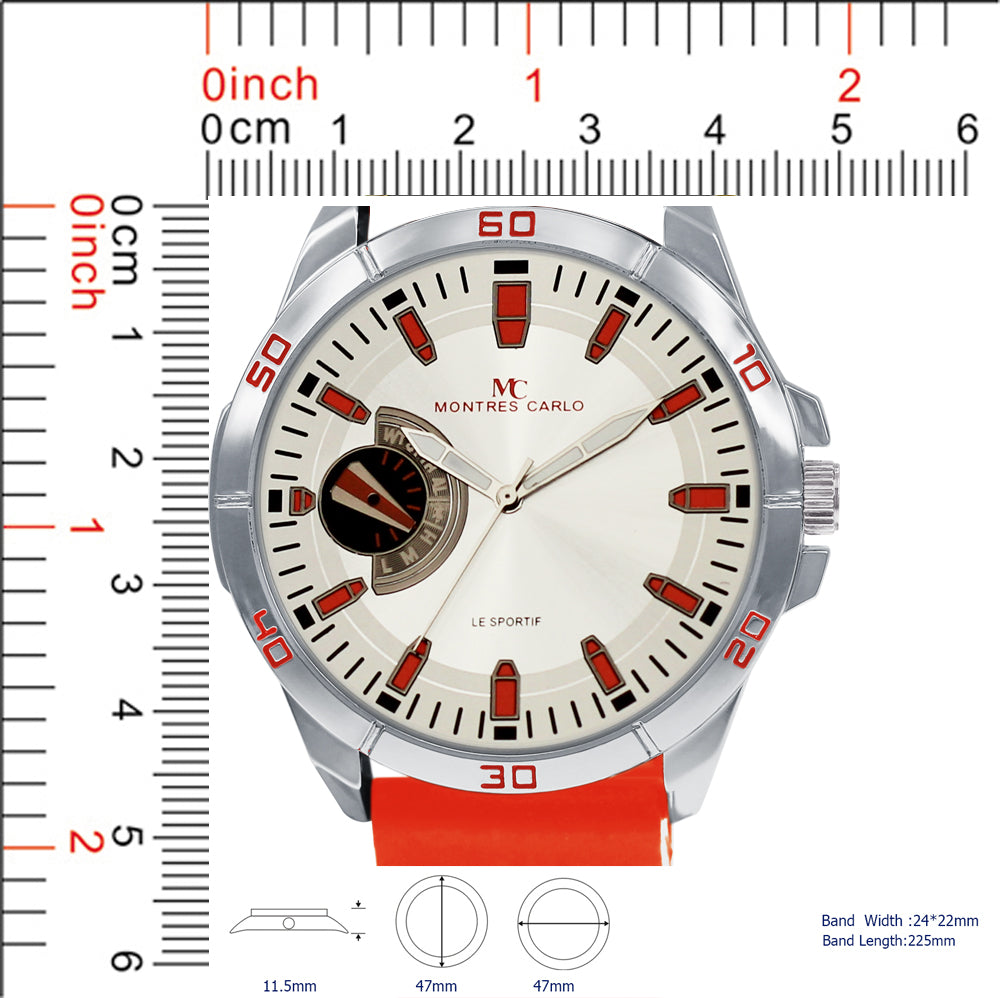 5271 - Reloj con correa de silicona