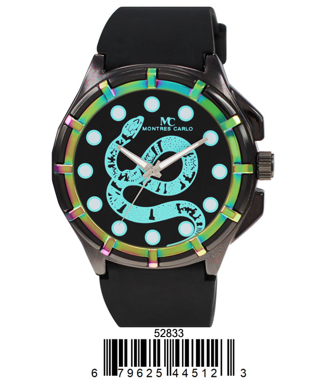 5283 - Silicon Band Watch