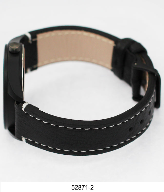 5287 - Vegan Leather Band Watch