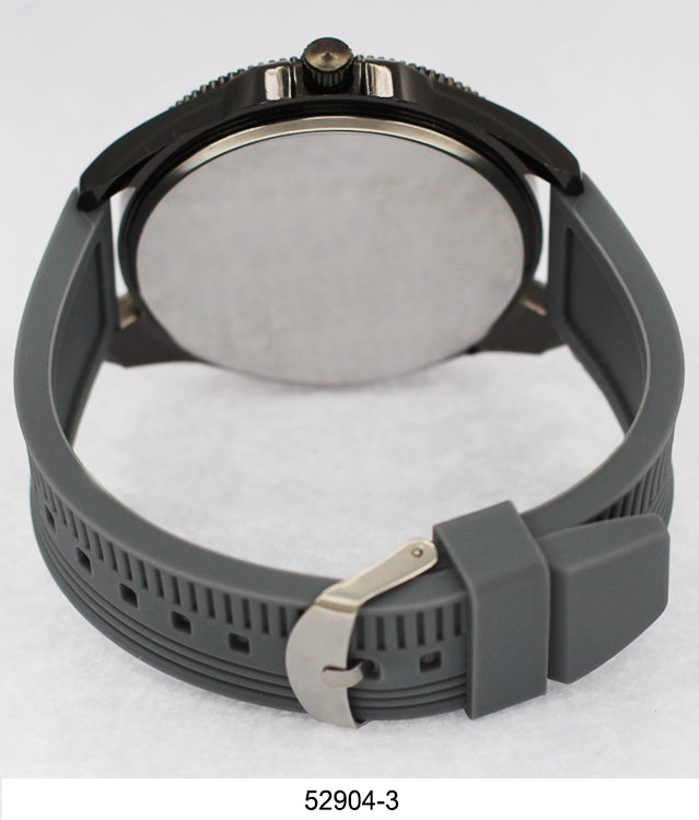 5290 - Reloj con correa de silicona preempaquetado