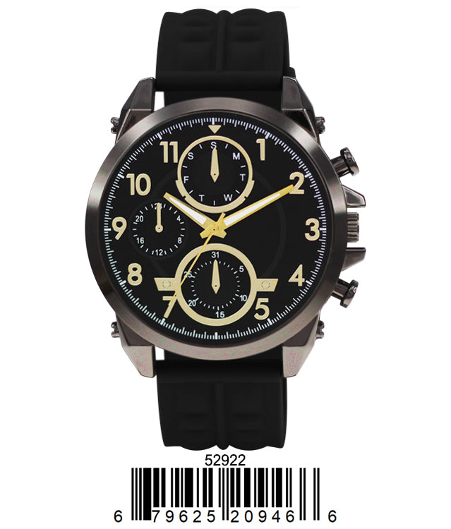 5292 - Reloj con correa de silicona preempaquetado