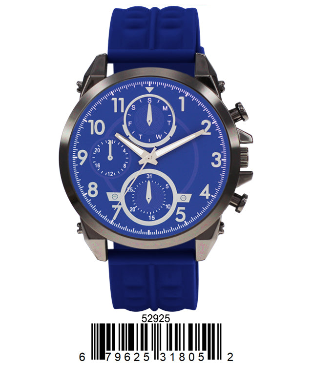 5292 - Reloj con correa de silicona preempaquetado