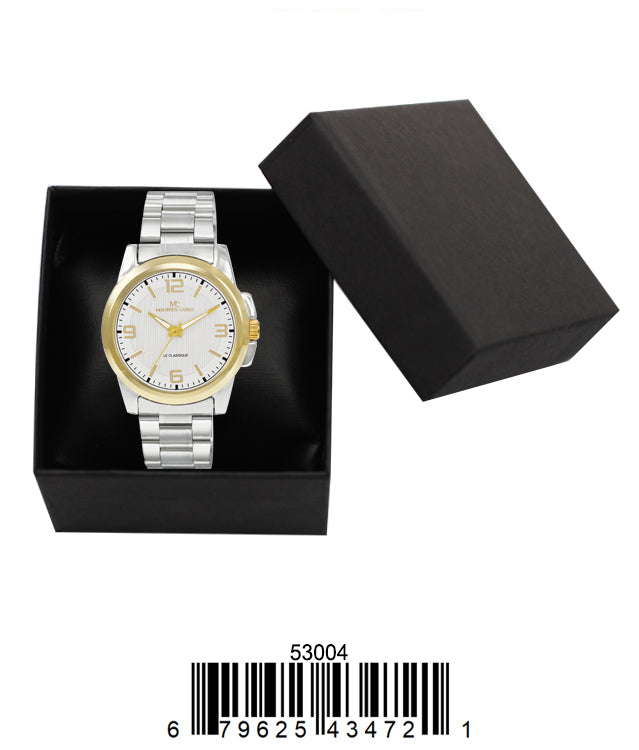 5300 - Boxed Metal Band Watch