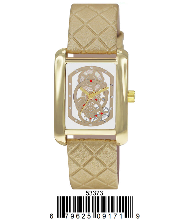 5256 - Reloj con correa de cuero vegano