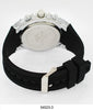 5402-Boxed Montres Carlo Silicone Band Watch With Dog Tag And Necklace