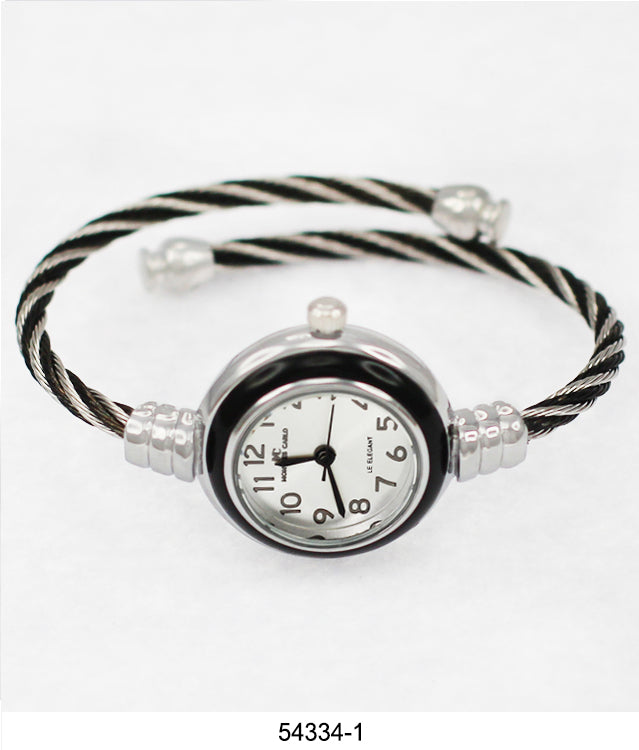 5433-Montres Carlo Wired Bangle Watch