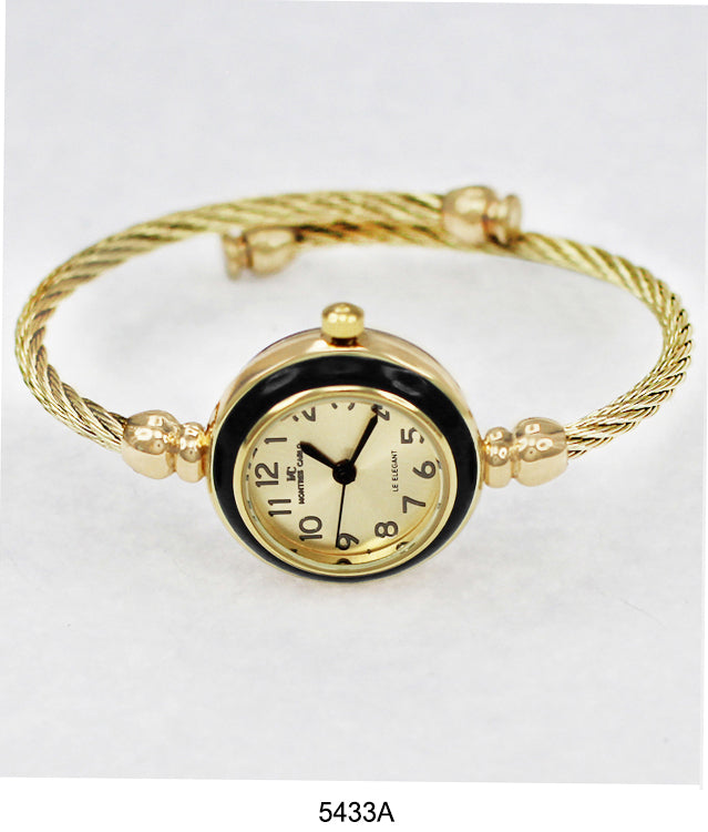5433-Montres Carlo Wired Bangle Watch