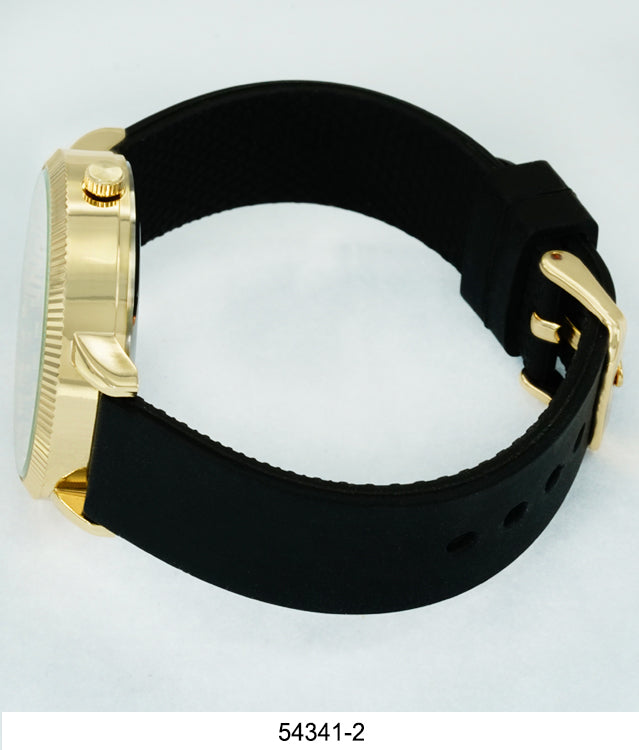 5434-Montres Carlo Silicon Band Watch
