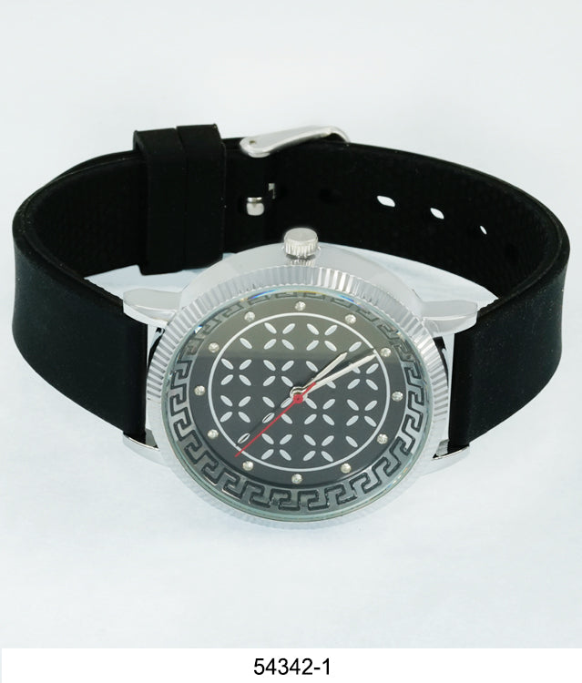 5434-Montres Carlo Silicon Band Watch