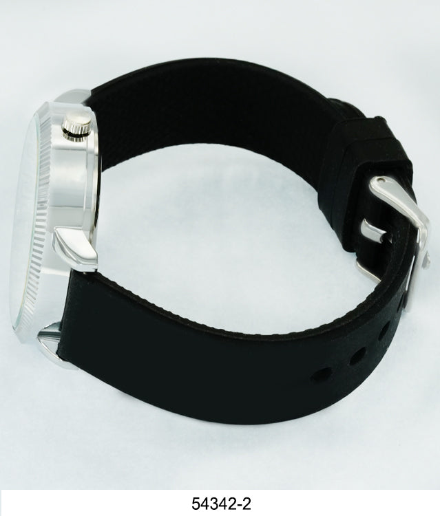 5434-Montres Carlo Silicon Band Watch