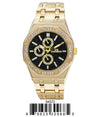 5457-Montres Carlo Metal Band Watch