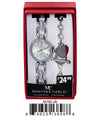 5478-JB - Montres Carlo Jewlery Gift Box with Metal Watch